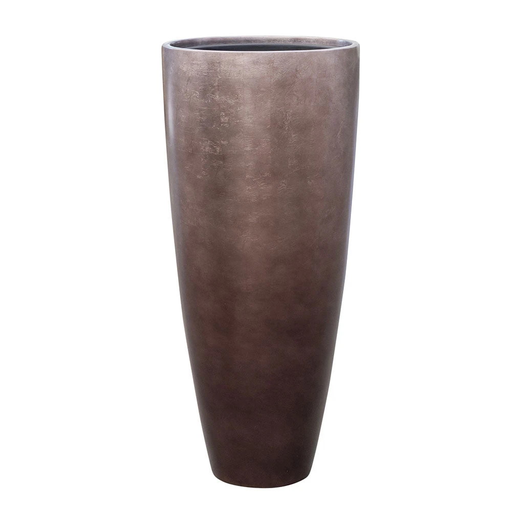 Metallic Partner Planter - Matt Coffee - Image 5