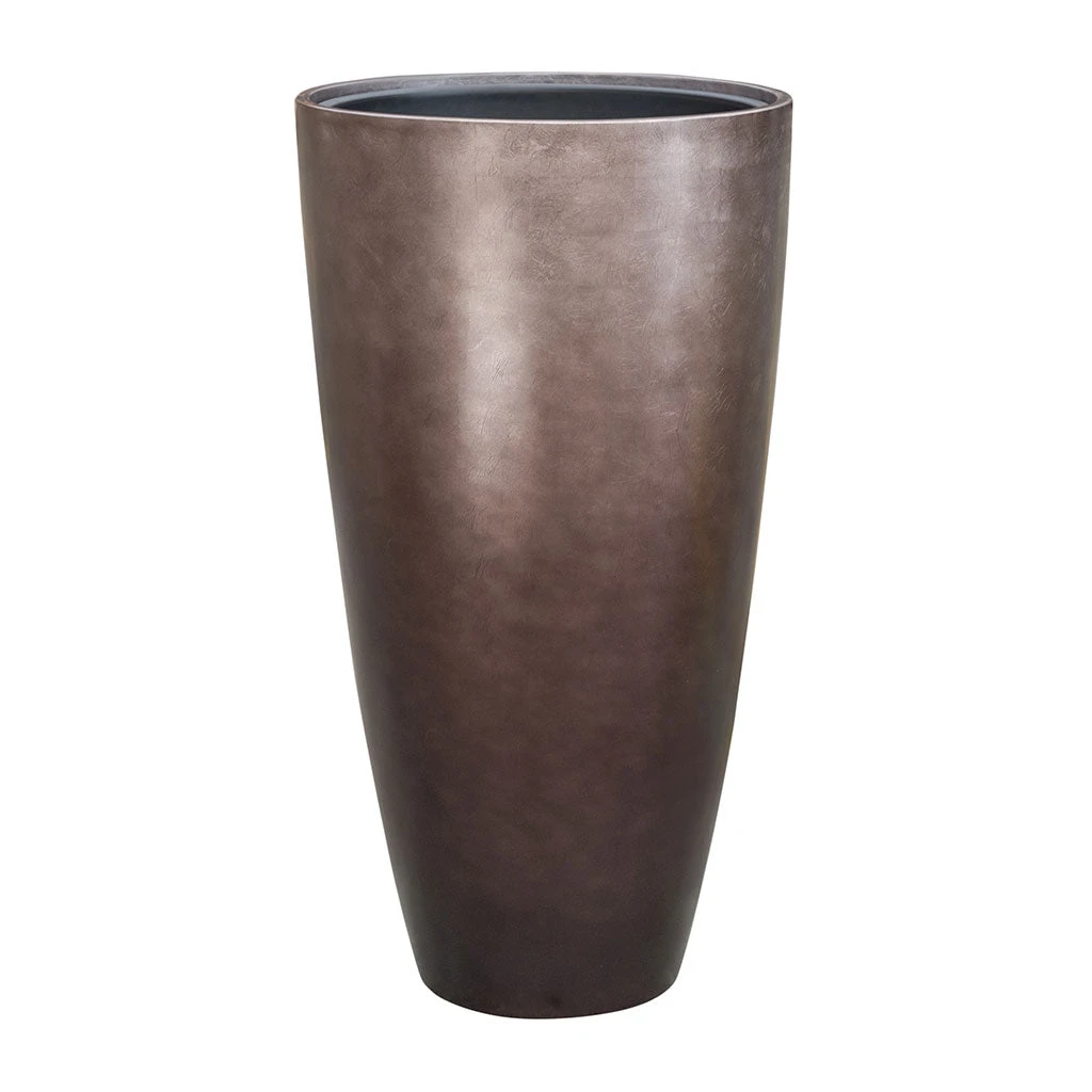 Metallic Partner Planter - Matt Coffee - Image 6