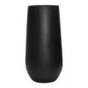Nax Natural Tall Planter - Black