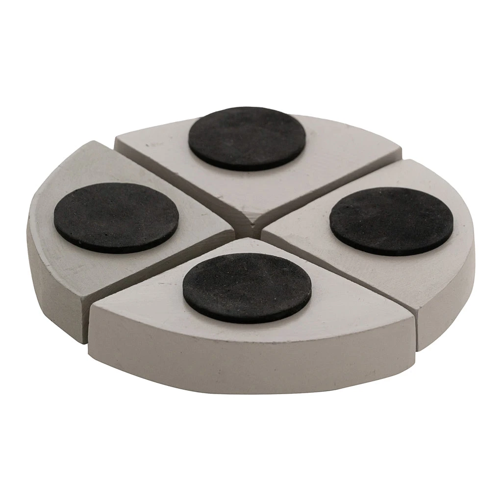 Plant Pot Feet - Set Of 4 - Stone Washed