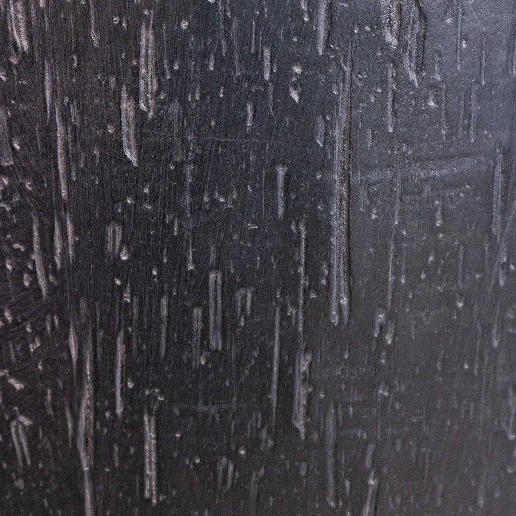 Raindrop Tall Vase Planter - Anthracite - Image 5